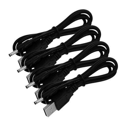 DIYEAH 4Stücke USB Zu Dc Ladekabel Dc Ladekabel Für Haushaltsgeräte Mehrzweck Gleichstromkabel Kompatibel Mit Lautsprechern Nachttischlampen Ventilatoren DIYEAH 4Stücke USB Zu Dc Ladekabel Dc Ladekabel Für Haushaltsgeräte Mehrzweck Gleichstromkabel Kompatibel Mit Lautsprechern Nachttischlampen Ventilatoren von DIYEAH