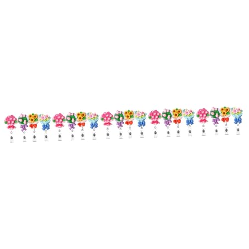 DIYEAH 5 Sätze Schwenkbare Krokodilklemme Ausziehbarer Kartenhalter Einziehbar Zubehör Abzeichenrolle Blumenabzeichenhalter Ausziehbare Ausweishalter Arzt-tags-klemmen Abs 4 Stück * 5 von DIYEAH