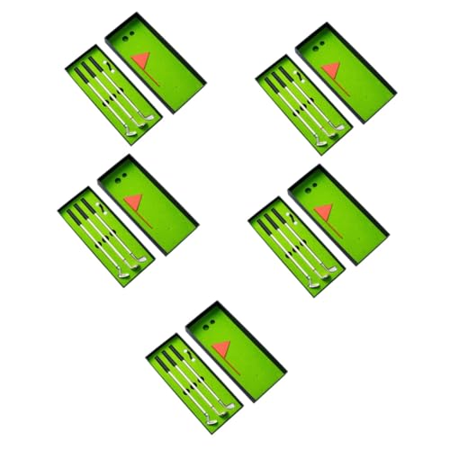 DIYEAH 5 Sets Golfmarker Desktop Golfspielzeug Divot Desktop Golfstifte Golf Für Männer Ausgefallenes Mini Spaß Desktop Spiel Personalisierte Indoor Clubs Golfen Golfspiel Club Golftisch von DIYEAH