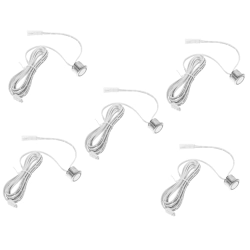 DIYEAH 5 Stück Dimmschalter berühren Touch-Lampensteuermodul LED Light Strip Touch LED-Streifen-Lichtsteuerung LED-Lichtleisten-Controller Flammhemmender und antioxidativer PC Weiß DIYEAH 5 Stück Dimmschalter berühren Touch-Lampensteuermodul LED Light Strip Touch LED-Streifen-Lichtsteuerung LED-Lichtleisten-Controller Flammhemmender und antioxidativer PC Weiß von DIYEAH