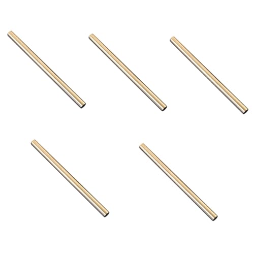 DIYEAH 5 Stück Signierstifte gelstifte gel schreibstifte drawing pen schreibkladde Gelschreiber feine Spitze Gelschreiber schwarz federmäppchen Schreibversorgung Büro Stift Kupfer Golden von DIYEAH