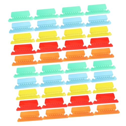 DIYEAH 50 Stück Hängeregister Für Ordner Aktenordner Mit Registern Identifikationsordner Register Binder Register Ordner Register Clip Aktenregister Aktenordner Nummernetiketten von DIYEAH