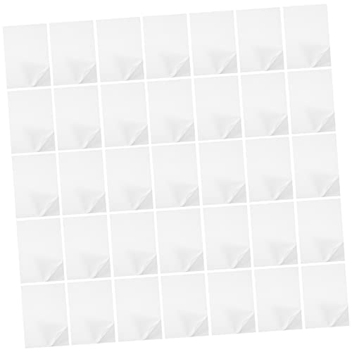 DIYEAH 50 Stück selbstklebendes Etikettenpapier durchsichtiges Klebeband Kunst doppelseitiges klebeband handwerk klebeband Klebepapier zum Basteln Kraftpapier Weiß DIYEAH 50 Stück selbstklebendes Etikettenpapier durchsichtiges Klebeband Kunst doppelseitiges klebeband handwerk klebeband Klebepapier zum Basteln Kraftpapier Weiß von DIYEAH
