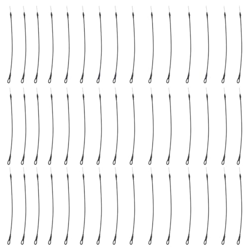DIYEAH 50Stücke Sicherheits Lanyard Drahtschleifen Für Magnetetiketten Langlebige Und Kunststoffkombination Einfach Zu Installieren Für Einzelhandel Und Supermärkte von DIYEAH