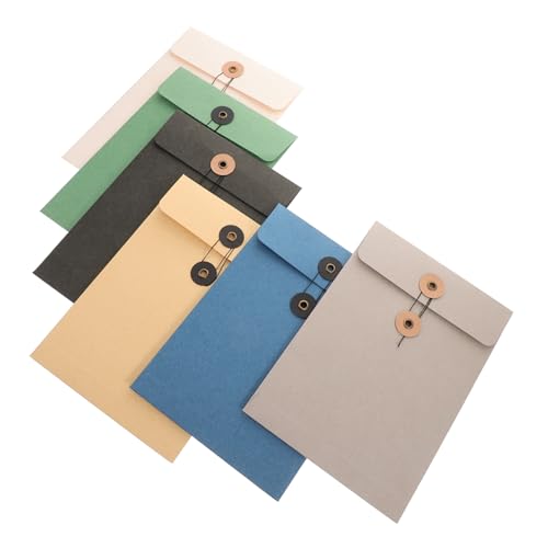 DIYEAH 6 Stück String Portfolio Umschlag Dateiordner Dokumentenordner Taschenbeutel Druckknopf Büro Datei Aufbewahrungstaschen Wasserdichter Dokumentenhalter Dokumenten DIYEAH 6 Stück String Portfolio Umschlag Dateiordner Dokumentenordner Taschenbeutel Druckknopf Büro Datei Aufbewahrungstaschen Wasserdichter Dokumentenhalter Dokumenten von DIYEAH