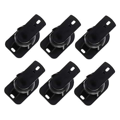DIYEAH 6Sätze Lautsprecher Wandhalterung Verstellbare Halterung für Surround Sound Lautsprecher Schwarze Audio Boxen Deckenhalterungen für Optimalen Klangwinkel DIYEAH 6Sätze Lautsprecher Wandhalterung Verstellbare Halterung für Surround Sound Lautsprecher Schwarze Audio Boxen Deckenhalterungen für Optimalen Klangwinkel von DIYEAH