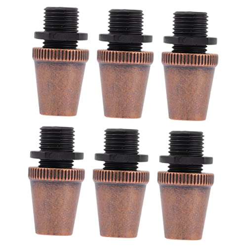 DIYEAH 6Stücke Kabelgriff Clips Für Deckenleuchten Rotkupfer DIY Zubehör Für Kronleuchter Leichte Kabelverbindungselemente Für Verschiedene Beleuchtungsinstallationen DIYEAH 6Stücke Kabelgriff Clips Für Deckenleuchten Rotkupfer DIY Zubehör Für Kronleuchter Leichte Kabelverbindungselemente Für Verschiedene Beleuchtungsinstallationen von DIYEAH