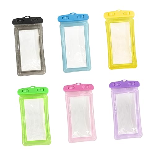 DIYEAH 6Stücke wasserdichte Handy Trockensäcke Für Unterwasserfotografie Transparente Touchscreen Hüllen Für Schwimmen Tauchen Stabil Langlebig Schützt Smartphone DIYEAH 6Stücke wasserdichte Handy Trockensäcke Für Unterwasserfotografie Transparente Touchscreen Hüllen Für Schwimmen Tauchen Stabil Langlebig Schützt Smartphone von DIYEAH
