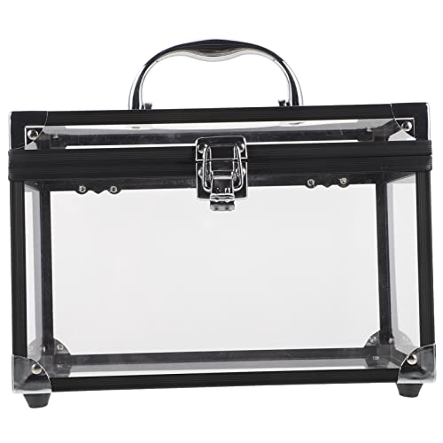 DIYEAH Acryl CD Aufbewahrungsbox Transparente CD Box Für Haushalt Großvolumige DVD Organizer Aufbewahrungslösung Aus Hochwertigem Acryl Für Ordentliche Geschützte von DIYEAH
