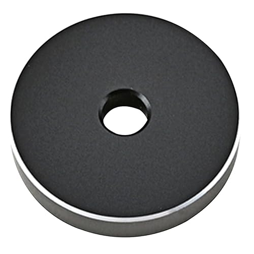DIYEAH Adapter aus Aluminium Schwarzer Plattenteller Adapter für Tonabnehmer Hochfeste Korrosionsbeständige Verbindung für Stabilität Langlebigkeit DIYEAH Adapter aus Aluminium Schwarzer Plattenteller Adapter für Tonabnehmer Hochfeste Korrosionsbeständige Verbindung für Stabilität Langlebigkeit von DIYEAH