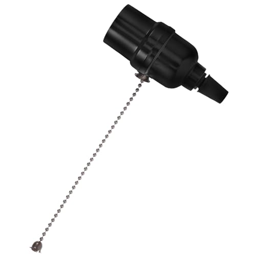 DIYEAH Bakelit -Lampenkopf Deckenleuchte Zugschnur für die Decke schaltbare steckdose switch oled zubehör reißverschluss Lampenhalterbasis Badezimmer leichte Ziehkette Kette Schwarz DIYEAH Bakelit -Lampenkopf Deckenleuchte Zugschnur für die Decke schaltbare steckdose switch oled zubehör reißverschluss Lampenhalterbasis Badezimmer leichte Ziehkette Kette Schwarz von DIYEAH