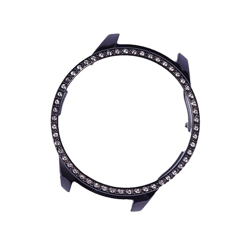 DIYEAH Fallschutzabdeckung catchring Watch case Uhrenschale Kompatibel mit Watch Uhrenabdeckung uhrenetui tischhusse Uhrendeckel Anschauen gehäuse Schutzhülle ansehen Muschel sehen Black von DIYEAH