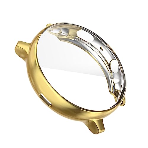 DIYEAH Galvani sierte Schutzhülle Gold Smartwatch-Abdeckung Hüllenabdeckung Beobachten Sie Cover Active 2 Protektor Fall Sinn gehäuse Smart Watch Schutzhülle Uhrendeckel DIYEAH Galvani sierte Schutzhülle Gold Smartwatch-Abdeckung Hüllenabdeckung Beobachten Sie Cover Active 2 Protektor Fall Sinn gehäuse Smart Watch Schutzhülle Uhrendeckel von DIYEAH