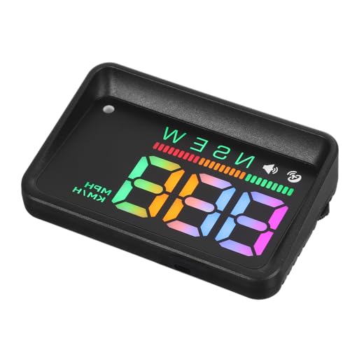 DIYEAH HUD Monitor digital für Messgerät Innere Anzeige Willkommen Auto Tacho Kfz -Ersatzspeedometer Auto-Head-up-Display Auto-Armaturenbrett-Display Abs Black von DIYEAH