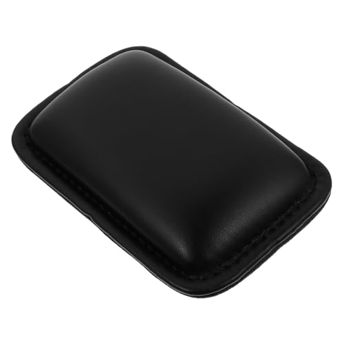 DIYEAH Handauflage Aus Mausleder Mousepad Mit Handballenauflage Ellbogenschützer Für Den Schreibtisch Handgelenk Matte Kleines Gamingpad Gaming-handgelenkauflage Memory-foam-pad Black Pu von DIYEAH