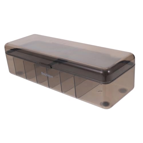 DIYEAH Kabelorganisation Box mit Fächern Kabelverwaltungsbox mit Stabiler Drahtorganisator für Büro Zuhause Transparente Aufbewahrungslösung für Ladegeräte Kabel DIYEAH Kabelorganisation Box mit Fächern Kabelverwaltungsbox mit Stabiler Drahtorganisator für Büro Zuhause Transparente Aufbewahrungslösung für Ladegeräte Kabel von DIYEAH
