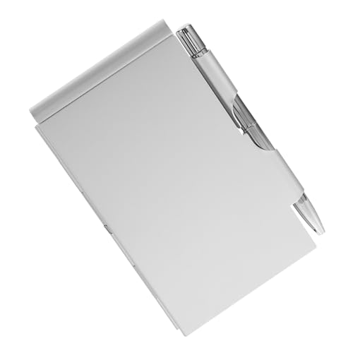 DIYEAH Kartenbox Aus Aluminiumlegierung Notiz Besprechungs Tagebuch Schreibtasche Mini Tasche Klein Gepunktet Handlich Abreißbar Notizblöcke Büro Und Schulbedarf von DIYEAH