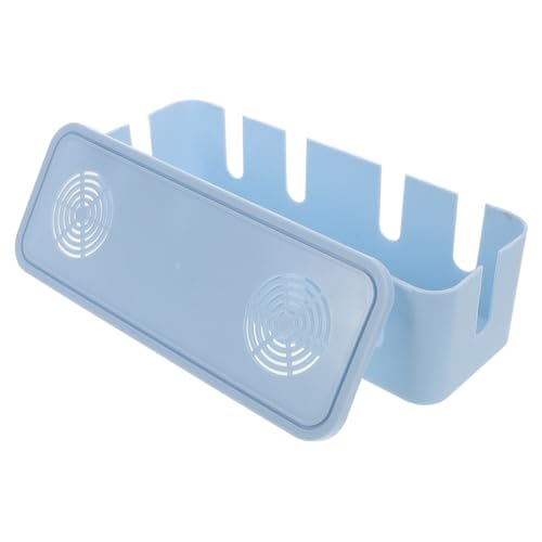 DIYEAH Kasten Aufbewahrungsbox Aus Draht Kabelhalter Für Kabel Aufbewahrungsbehälter Für Kabel Computer-Kabel-Organizer Schreibtisch-Kabel-Organizer Computerkabel-Organizer Pp von DIYEAH