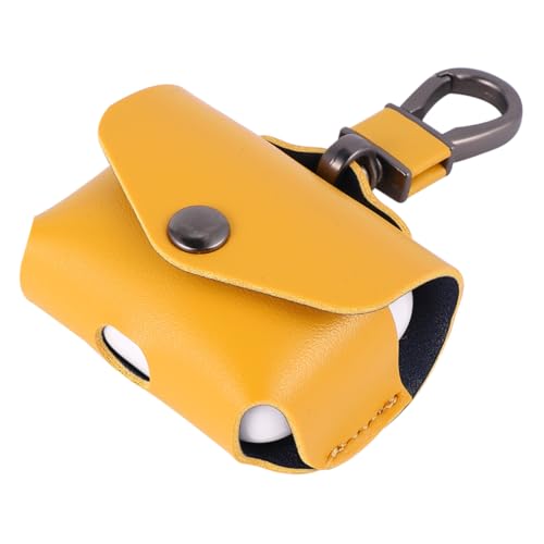 DIYEAH Kopfhörer Fall Etui mit Schlüsselanhänger Tragetasche für kopfhörer Abdeckung bleigießen Headset Schutzhülle aus Leder Schutzhülle für kabellose Kopfhörer Yellow DIYEAH Kopfhörer Fall Etui mit Schlüsselanhänger Tragetasche für kopfhörer Abdeckung bleigießen Headset Schutzhülle aus Leder Schutzhülle für kabellose Kopfhörer Yellow von DIYEAH
