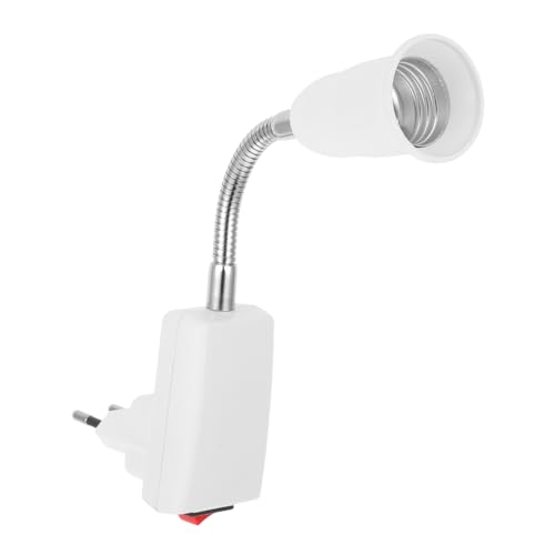 DIYEAH Lampenfassung Adapter Mit Schalter Universeller Für Schreibtischlampen Vielseitiger Für DIY Beleuchtungsprojekte Und Langlebig Kompatibel von DIYEAH