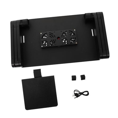 DIYEAH Laptop-Schreibtisch einstellbar Kühlung Halter zusammenklappbar Stand Laptop kühlen Laptop kühlregal Computer Zubehör Laptopständer Aluminiumlegierung Black DIYEAH Laptop-Schreibtisch einstellbar Kühlung Halter zusammenklappbar Stand Laptop kühlen Laptop kühlregal Computer Zubehör Laptopständer Aluminiumlegierung Black von DIYEAH