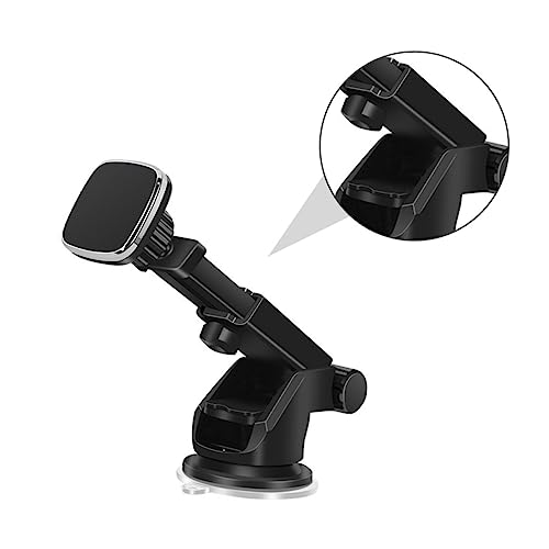 DIYEAH Magnetische Handyhalterung Auto Mit Teleskoparm Verstellbare Kfz Handyhalter Für Armaturenbrett Windschutzscheibe Für Smartphones Starke Saugnapf Halterung von DIYEAH