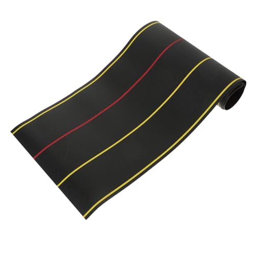 DIYEAH Magnetische Satzstreifen gefüttert Briefe löschbar magnetstreifen magnetisches Whiteboard Zubehör Kühlschrank Notizblöcke Magnetisches Handschriftpapier Weich magnetisch Black von DIYEAH