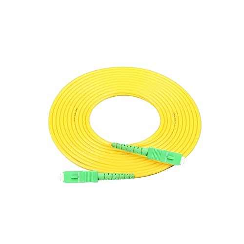 DIYEAH Patchkabel Sc Apc Sc Apc Simplex Singlemode Gd Hochleistungsnetzwerkkabel für Telekommunikation Rechenzentren Langlebig mit Geringer Einfügedämpfung DIYEAH Patchkabel Sc Apc Sc Apc Simplex Singlemode Gd Hochleistungsnetzwerkkabel für Telekommunikation Rechenzentren Langlebig mit Geringer Einfügedämpfung von DIYEAH