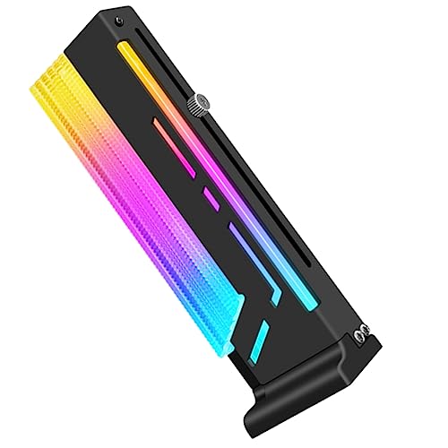 DIYEAH RGB Grafikhalter Magnetische GPU Unterstützung Mit Argb Synchronisation Für PC Komponenten Einfache Installation Stabiler Halt Für Grafikkarten Computerzubehör von DIYEAH