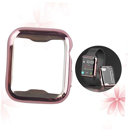 DIYEAH Schutzgehäuse TPU mit Abdeckung Robuste Flexible Hülle Roségold Bietet Rundumschutz für Ihre Smartwatch Kompatibel mit Allen Tasten Löchern DIYEAH Schutzgehäuse TPU mit Abdeckung Robuste Flexible Hülle Roségold Bietet Rundumschutz für Ihre Smartwatch Kompatibel mit Allen Tasten Löchern von DIYEAH