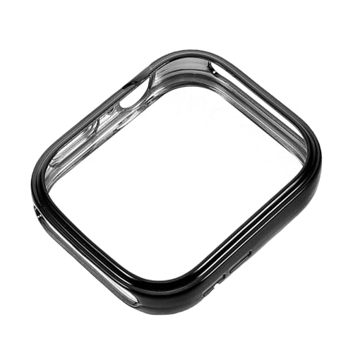DIYEAH Smartwatch-Schutzhülle Handy Uhrengehäuse Beobachten Sie Cover Zifferblattschutz wasserdichter Hartschalenkoffer Gehärteter Film Black DIYEAH Smartwatch-Schutzhülle Handy Uhrengehäuse Beobachten Sie Cover Zifferblattschutz wasserdichter Hartschalenkoffer Gehärteter Film Black von DIYEAH