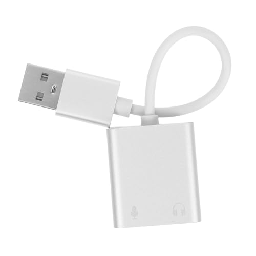 DIYEAH Soundkartenspiel -soundkarte Audio-mikrofon-Adapter Audio -eingangskonverter Jack Plug Converter Soundbar Für Monitor Soundbar Überwachen USB-soundadapter Aluminiumlegierung DIYEAH Soundkartenspiel -soundkarte Audio-mikrofon-Adapter Audio -eingangskonverter Jack Plug Converter Soundbar Für Monitor Soundbar Überwachen USB-soundadapter Aluminiumlegierung von DIYEAH