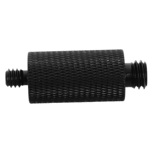 DIYEAH Stativverlängerungsschraube Adapter Für Mikrofonständer Mikrofonständer-Adapter Mikrofon-schraubadapter Zubehör Für Mikrofonständer Kamera-schraubadapter Black Aluminiumlegierung von DIYEAH