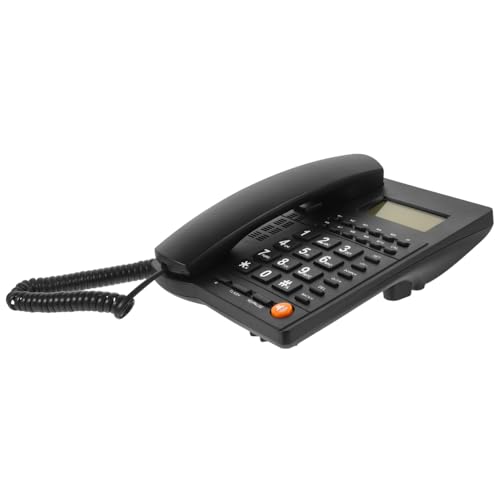 DIYEAH Telefon Festnetztelefone Für Ältere Menschen Telefone Festnetzwähler Festnetztelefone Für Senioren Schnurgebundenes Großtastentelefon Seniorentelefone Telefon Für Senioren von DIYEAH