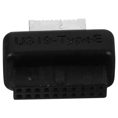 DIYEAH USB Front Panel Adapter Pin Zu USB Typ E Anschlussplatte Für Computer Robustes Gehäuse Für Mainboard Ersatzsteckdose DIYEAH USB Front Panel Adapter Pin Zu USB Typ E Anschlussplatte Für Computer Robustes Gehäuse Für Mainboard Ersatzsteckdose von DIYEAH