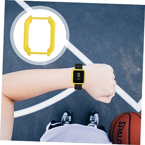 DIYEAH Uhrengehäuse Uhrenzubehör Material Schutz Smartwatch-Abdeckung schützend betrachten für Uhrenrahmen Uhrendeckel Beobachten Sie den Fall Muschel sehen TPU Yellow DIYEAH Uhrengehäuse Uhrenzubehör Material Schutz Smartwatch-Abdeckung schützend betrachten für Uhrenrahmen Uhrendeckel Beobachten Sie den Fall Muschel sehen TPU Yellow von DIYEAH