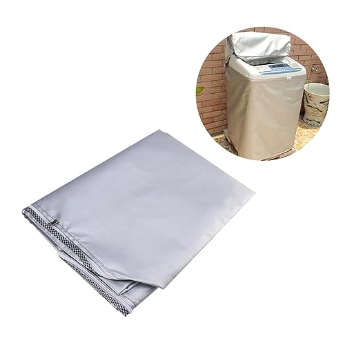 DIYEAH Waschmaschinenabdeckung Für Toplader UV Schutz Staubdicht Extra Silberne Abdeckung Für Waschmaschine Und Passend Für Modelle DIYEAH Waschmaschinenabdeckung Für Toplader UV Schutz Staubdicht Extra Silberne Abdeckung Für Waschmaschine Und Passend Für Modelle von DIYEAH