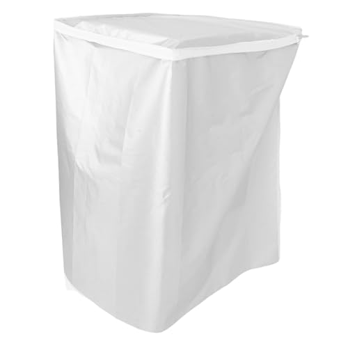 DIYEAH Waschmaschinenabdeckung Sonnenschutzdach Schutzhülle für Waschmaschine Deckel für Hochdruckreiniger Scheibenabdeckungen für außen Windschutzscheibe bedeckt Frost Polyester Silver von DIYEAH