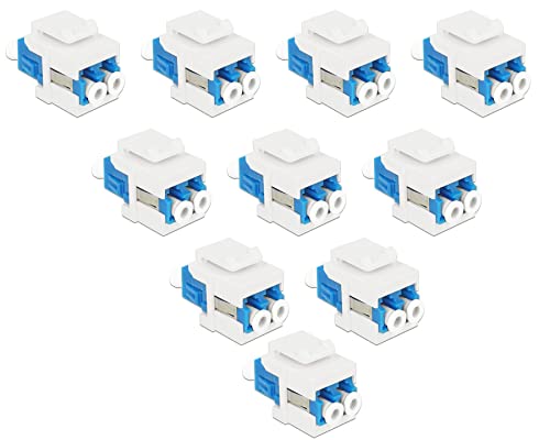 diyTech Fiber Optic Keystone Jack LC - 10 Pack von DIYTECH