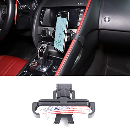 DIYUCAR Für Jaguar F-TYPE 2013-2023 Auto Central Control Handyhalterung GPS Navigation Halterung Kabelloses Ladezubehör (Stil B) von DIYUCAR