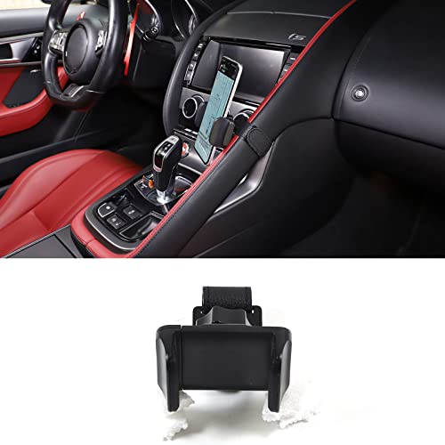 DIYUCAR Für Jaguar F-TYPE 2013-2023 Auto Central Control Handyhalterung GPS Navigation Halterung Kabelloses Ladezubehör (Stil C) von DIYUCAR