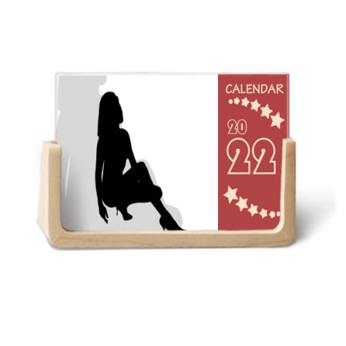 Hot Damen Silhouette Crotch 2022 Tischkalender Planer 12 Monate Hot Damen Silhouette Crotch 2022 Tischkalender Planer 12 Monate von DIYlab