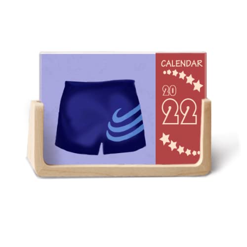 Illustration Blue Stripe Short Pattern 2022 Tischkalender Planer 12 Monate Illustration Blue Stripe Short Pattern 2022 Tischkalender Planer 12 Monate von DIYlab