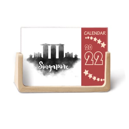 Singapur Lankmark Ink City Painting 2022 Tischkalender Planer 12 Monate Singapur Lankmark Ink City Painting 2022 Tischkalender Planer 12 Monate von DIYlab