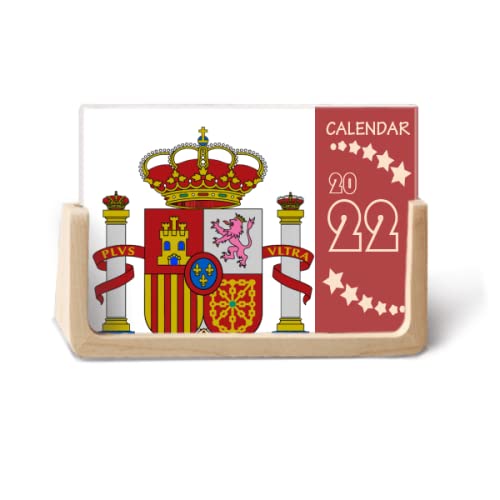 Spanien Europa National Emblem 2022 Tischkalender Planer 12 Monate Spanien Europa National Emblem 2022 Tischkalender Planer 12 Monate von DIYlab