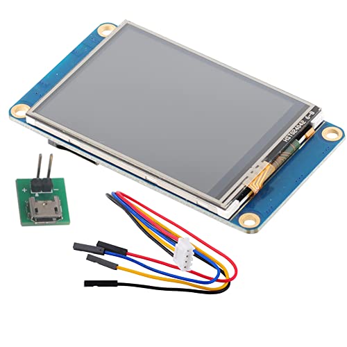 DIYmalls Nextion 2,8 Zoll HMI Display resistiver Touchscreen 5V TFT LCD 320x240 für Arduino Raspberry Pi (NX3224T028) von DIYmalls