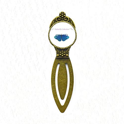 Blue Butterfly Collection Lesezeichen Retro Büro Label Page Marker von DIYthinker