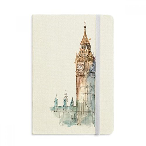 DIYthinker Big Ben in Großbritannien Notebook Stoff Hard Cover Klassisches Journal Tagebuch A5 A5 (144 X 210mm) Mehrfarbig von DIYthinker