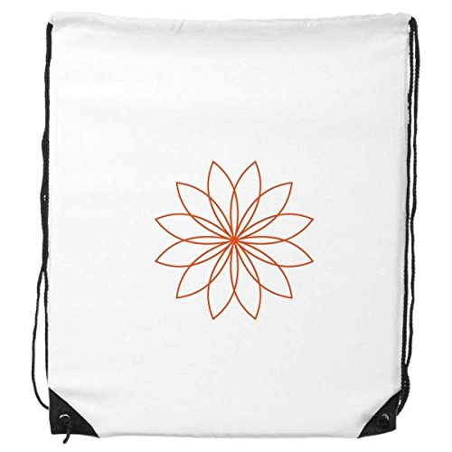 DIYthinker Blumen-Linie Pflanze Blumen-Muster-Rucksack-Shopping Sport Taschen Geschenk von DIYthinker