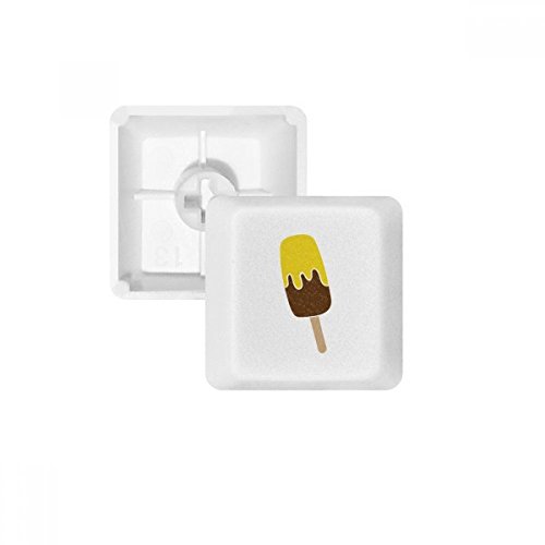 DIYthinker Gelb Braun Praline Ice Cream PBT Keycaps für Mechanische Tastatur Weiß OEM Keine Markierung drucken von DIYthinker